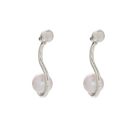Lady Grey - Women's Pearl Ivy Earrings