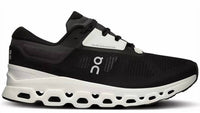 On Women's Cloudstratus 3 Shoe in black - women's sneaker