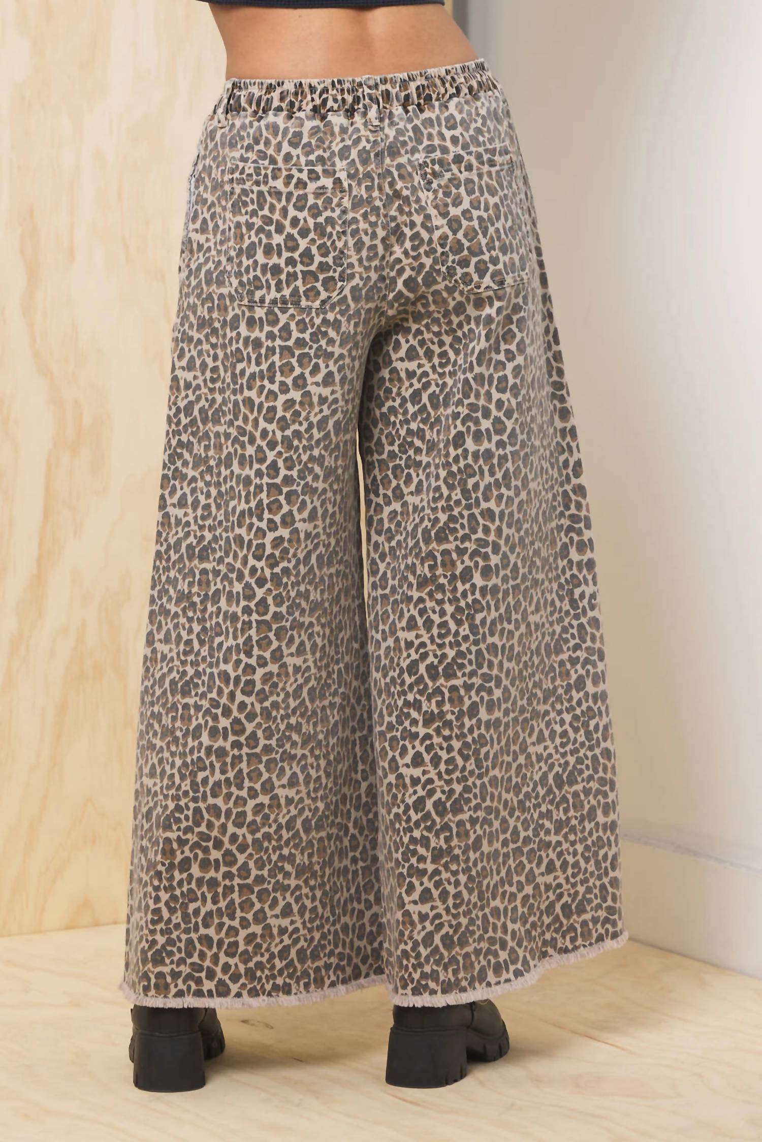Vintage Havana - Leo Denim Pull On Pants