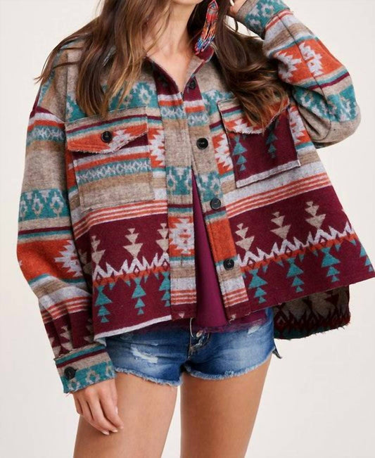 La Miel - Boho Aztec Jacket