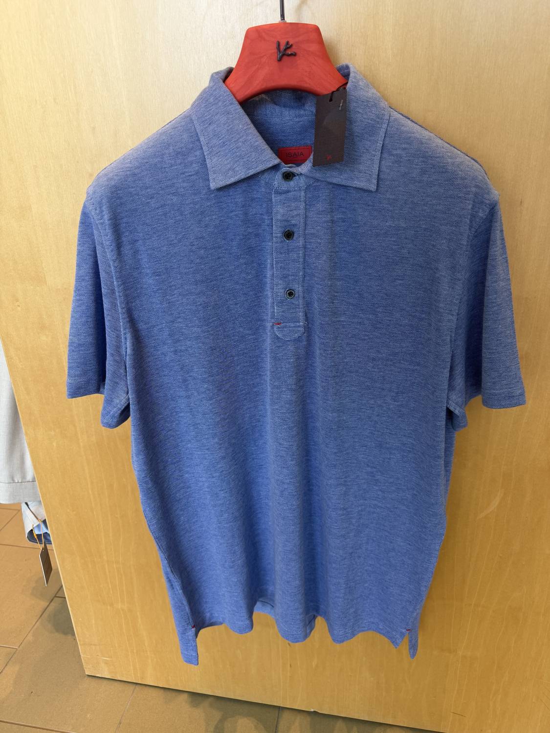Isaia - Men's Short Sleeves Polo