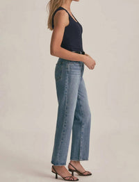 Favorite Daughter - Ribbed Henley Tank