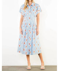 Thml - Lobster Stripe Midi Dress