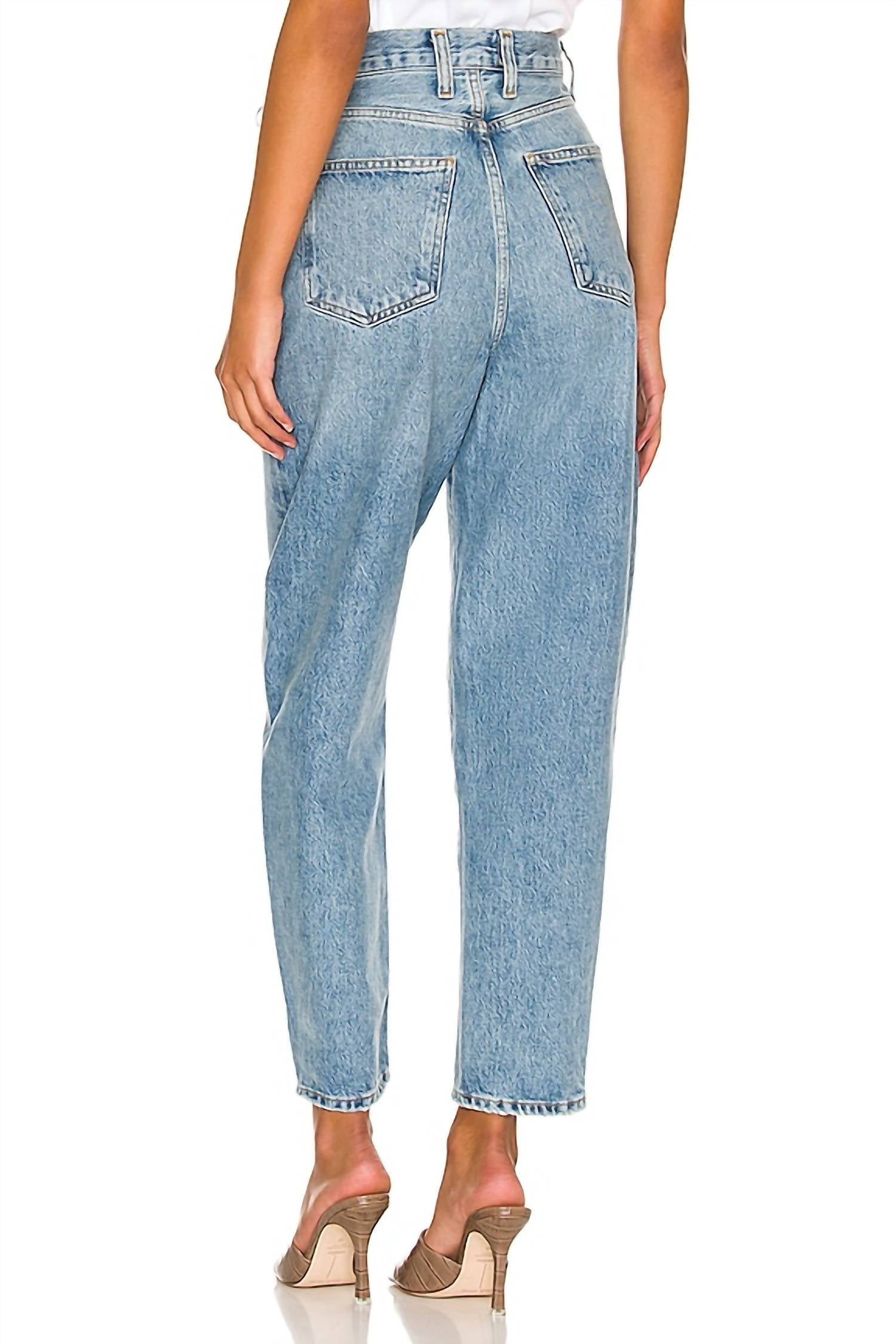 Agolde - Women's Balloon Ultra High Rise Curve Taper Jean
