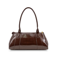 Like Dreams - Women's Pecan Lock East West Shoulder Bag