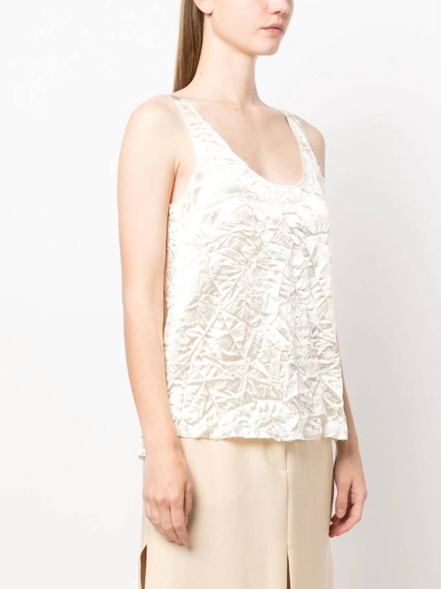 Lanvin - V-neck Back Tank Top