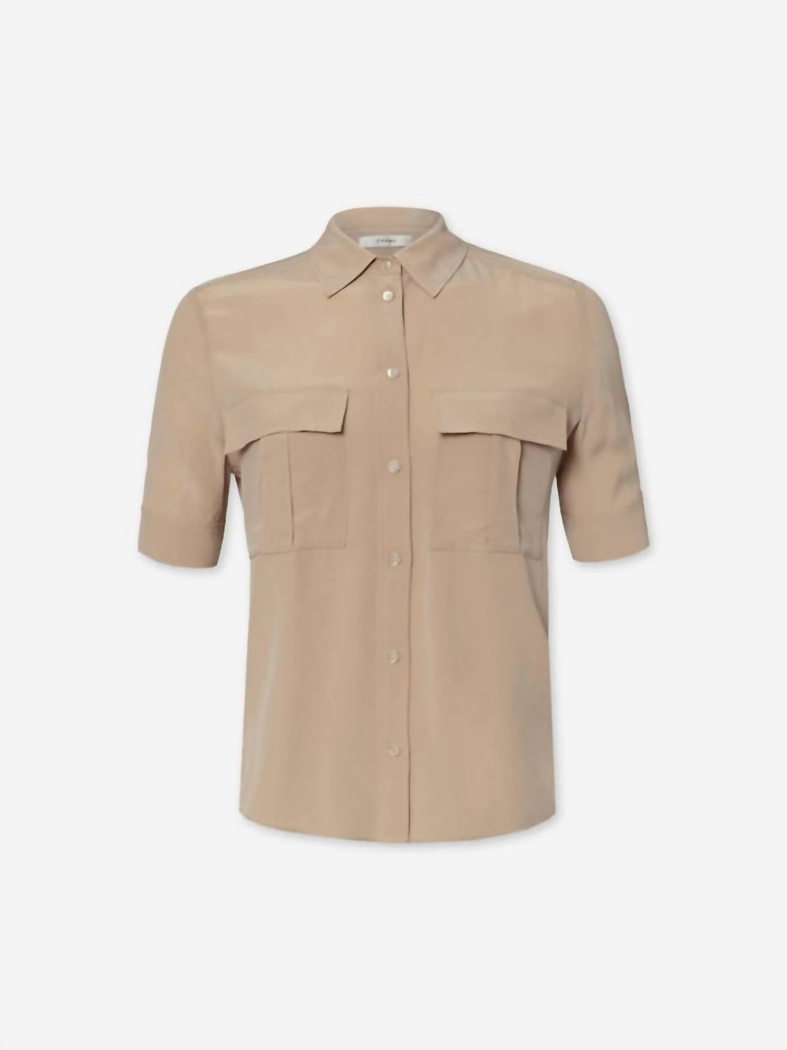 Frame - Women's Patch Pocket Button Down Top