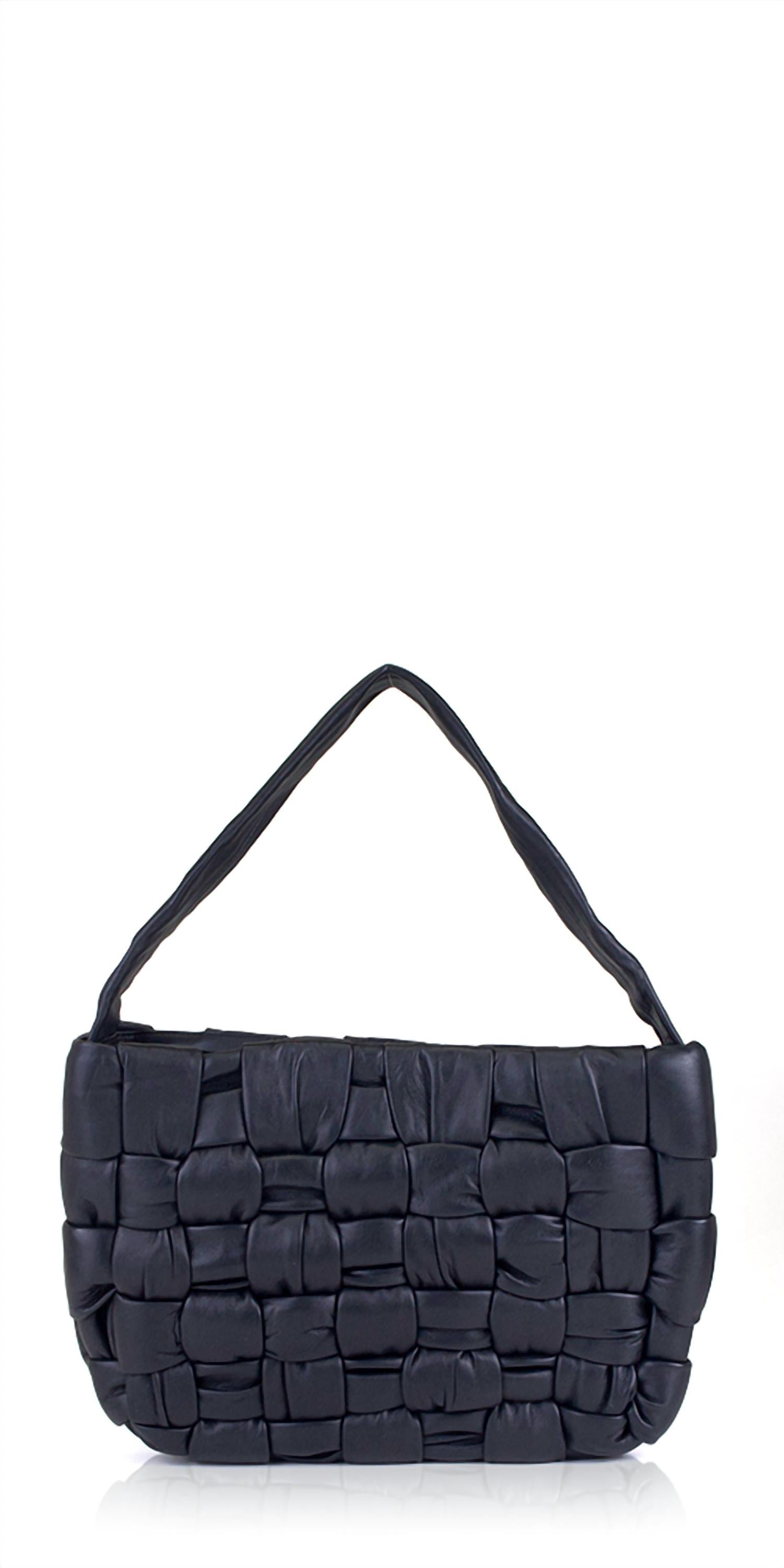 St. Agni - Women's Textured Mini Woven Tote