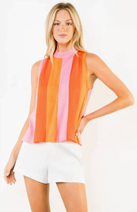 Thml - Classic Mock Neck Top