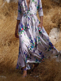 Luisa Beccaria - Floral Printed Dress