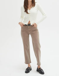 Oliver Logan - Addington Ankle Crop Mid Rise Jean