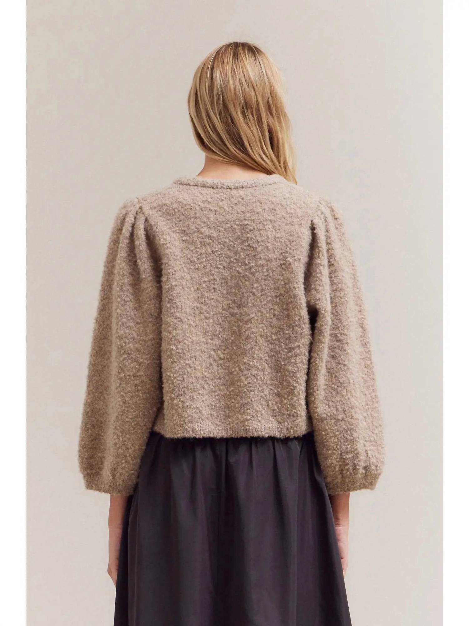 Grade & Gather - Lacie Cropped Cardigan