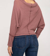 She + Sky - Off shoulder thermal