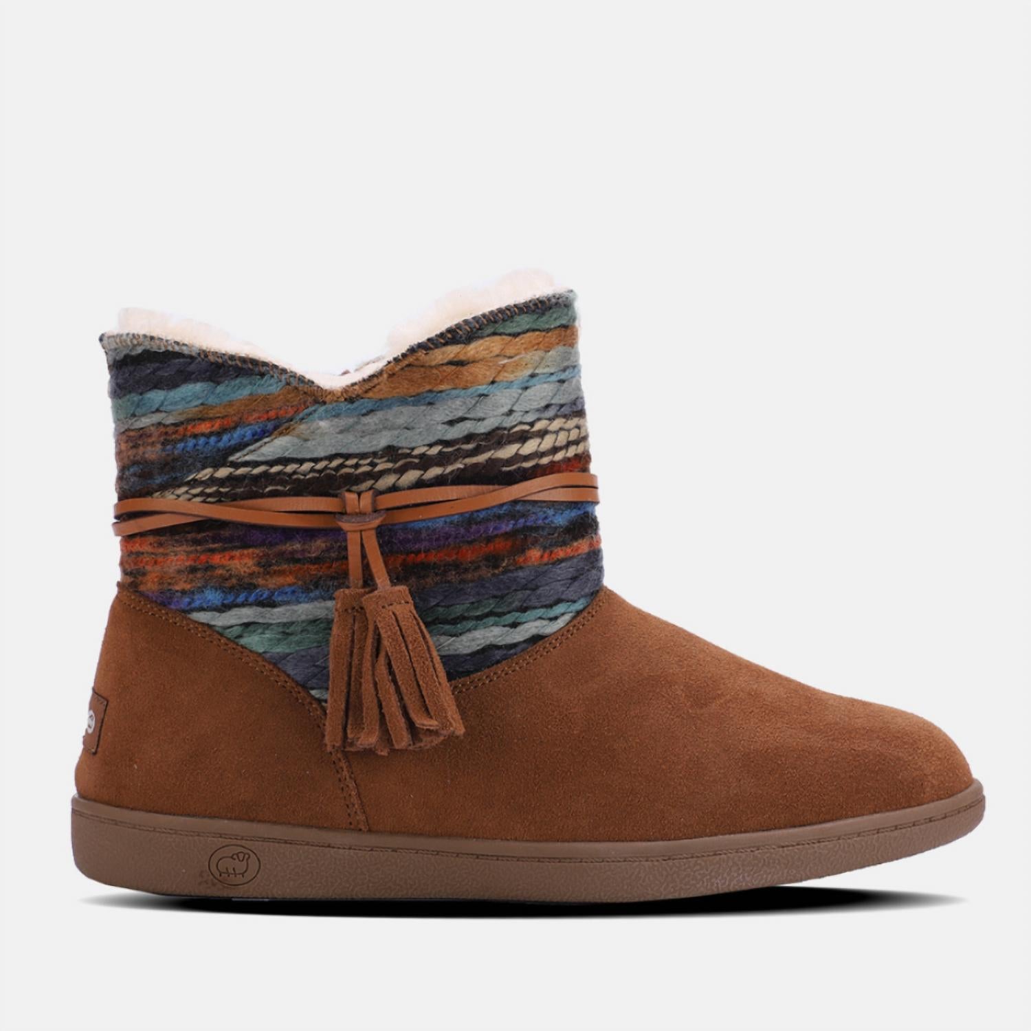 Lamo Women's Jacinta Suede Ankle Boot in chestnut - women's shoe