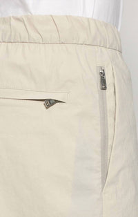 Theory Drawstring Short in peyote - men's shorts - alternate view