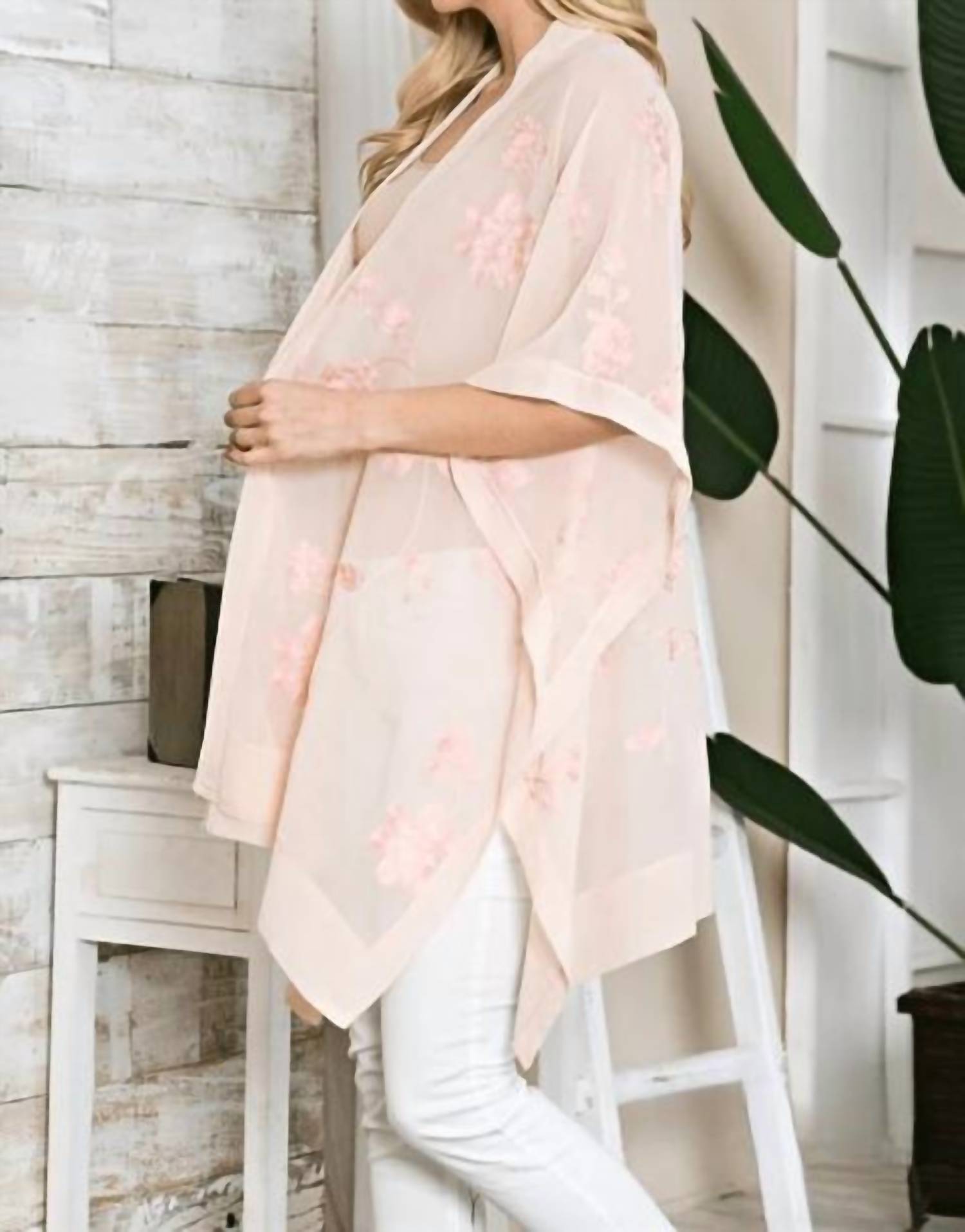 Justin & Taylor - Nara Cherry Blossom Kimono Scarf