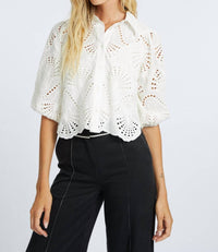Caballero - Juliette Lace Top