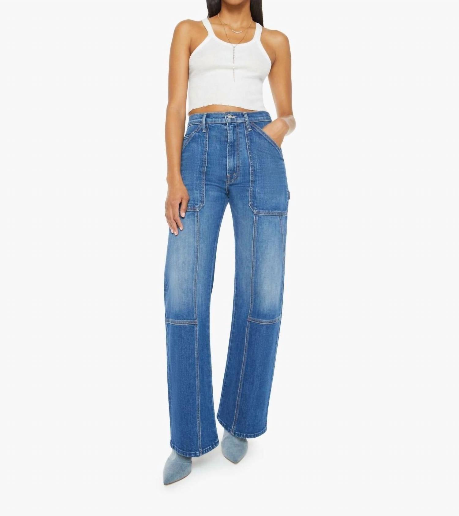 Mother - The Lasso Utility Sneak Jean
