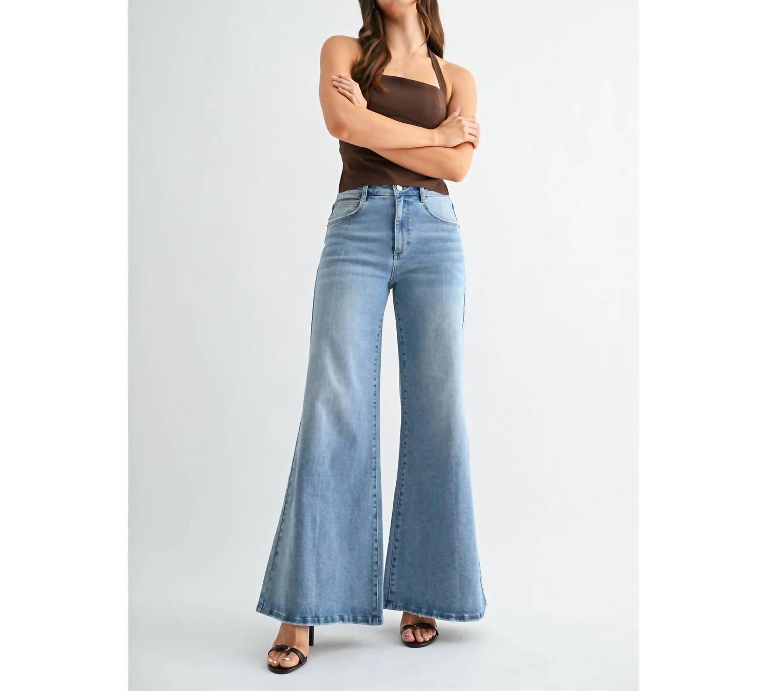 Mica Denim - Paradisis High Rise Wide Leg Jean