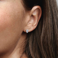 Pandora - Sparkling Round And Square Earrings