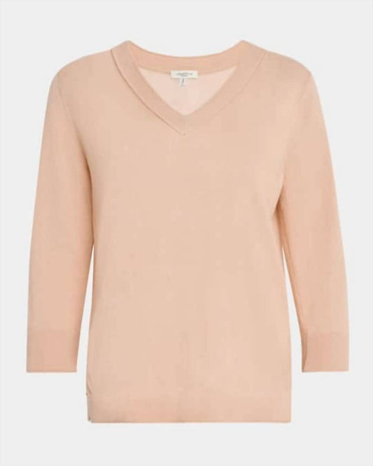 Lafayette 148 - Women's Fine Gauge Cashmere V-Neck Sweater