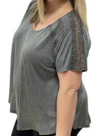 Kori - Crochet Knit Top