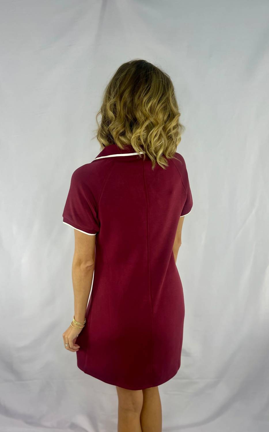 Skies Are Blue - Marley Modal Polo Mini Dress