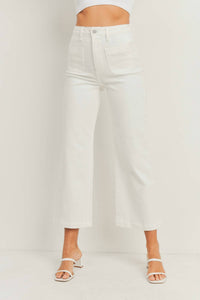 Just Black Denim - Sailor Pocket Wide Leg Jean