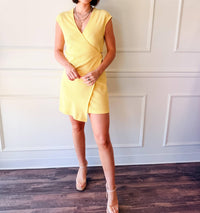 Strut & Bolt - Sunshine Wrap Mini Dress