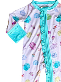 Sweet Bay Clothing - Girl's Pumpkin Onesie With Ruffle