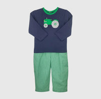 Petit Ami Zubels - Boy's Tractor Appliqué Set