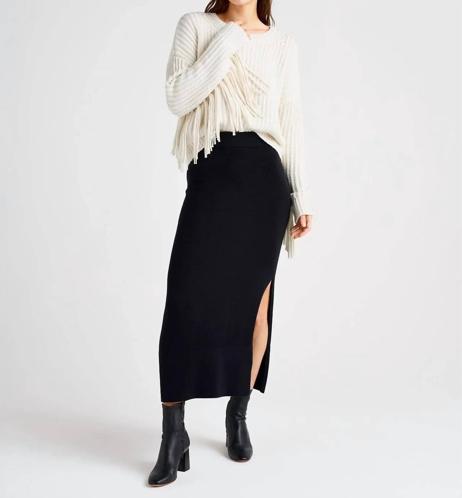 Splendid - Britain Fringe Sweater