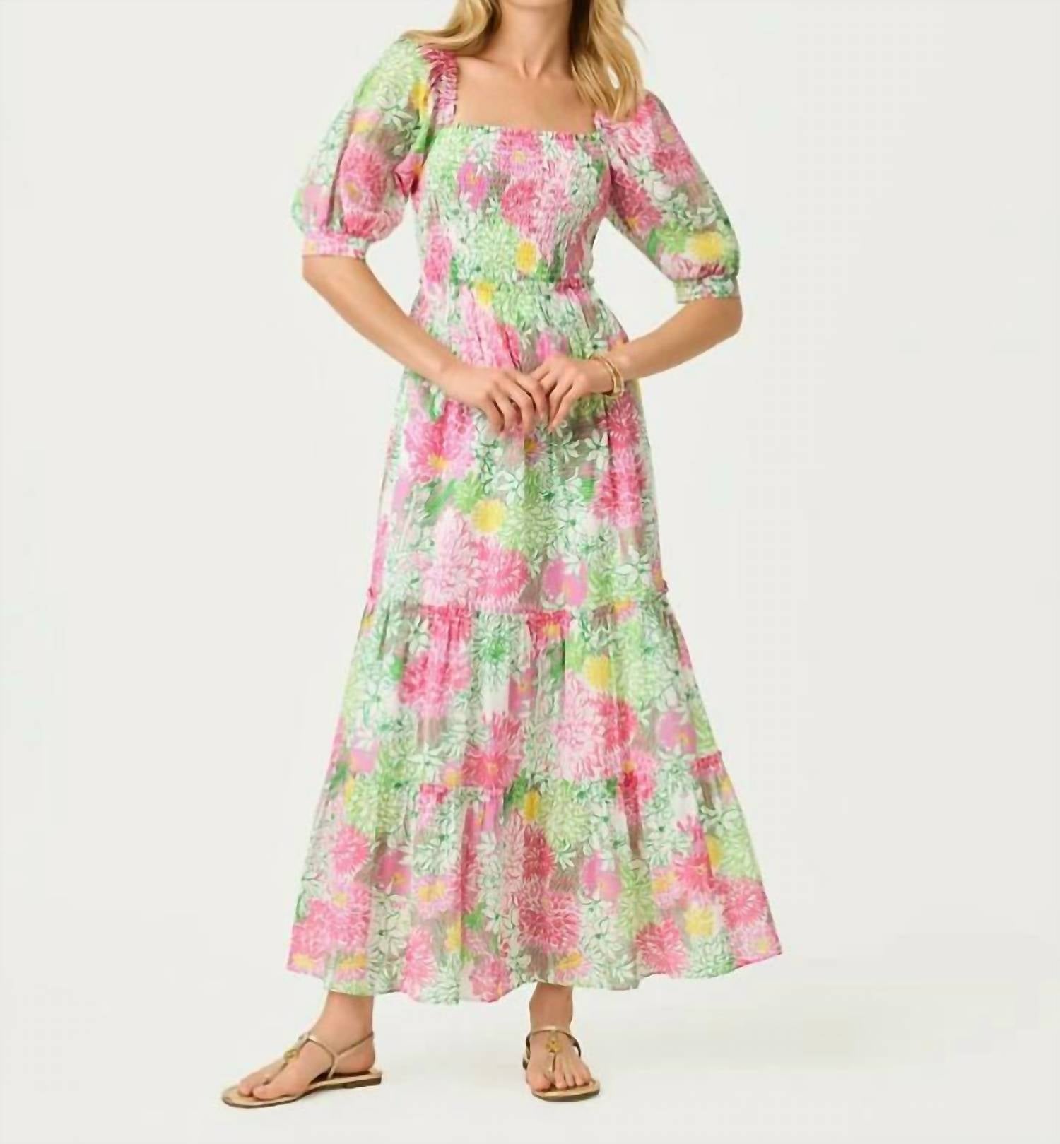 Lilly Pulitzer - HADLY SHORT SLEEVE SMOCKED DRESS