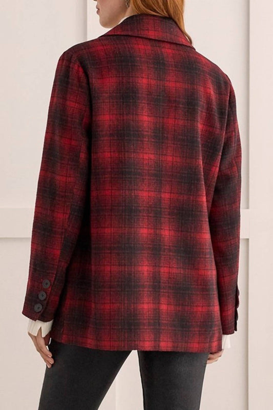 Tribal - Plaid Blazer