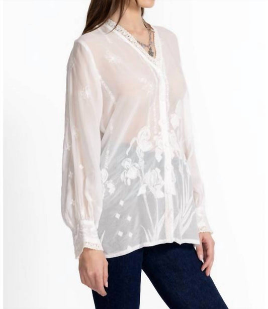 Johnny Was - DE VRIES TUNIC ORCHID PARTY