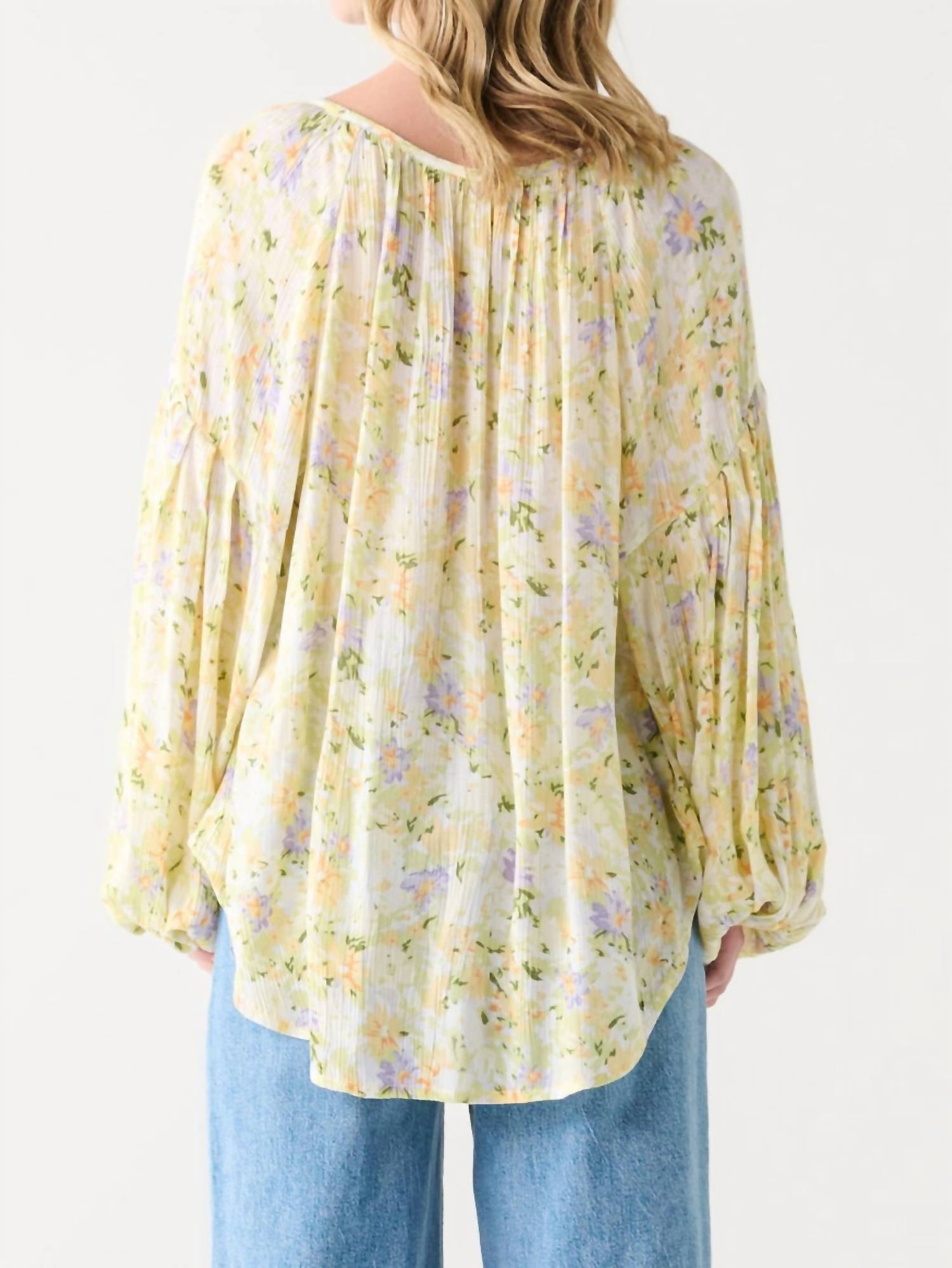 Dex - Lavish Floral Blouse