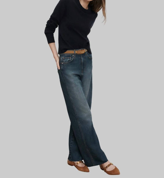Veronica Beard - Taylor High Rise Wide Leg Jean