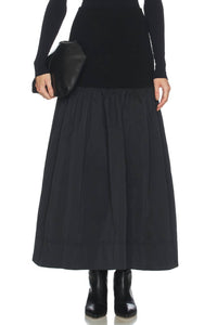 A.L.C. - Cami Mixed Media Maxi Skirt