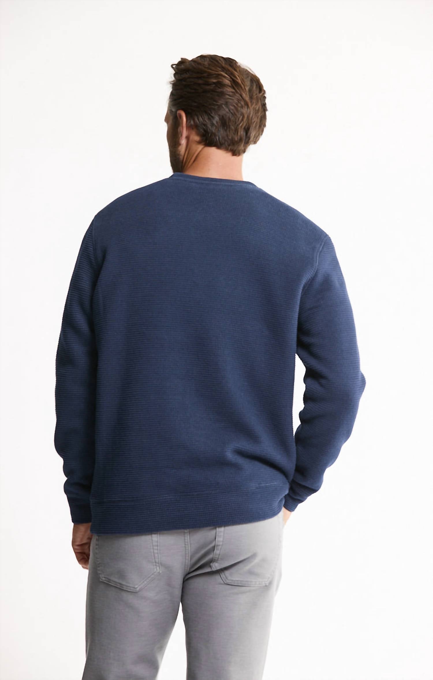 Jachs New York - Sherpa Lined Crewneck Sweatshirt