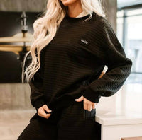 Ampersand Ave - Quilted Pullover Sweater