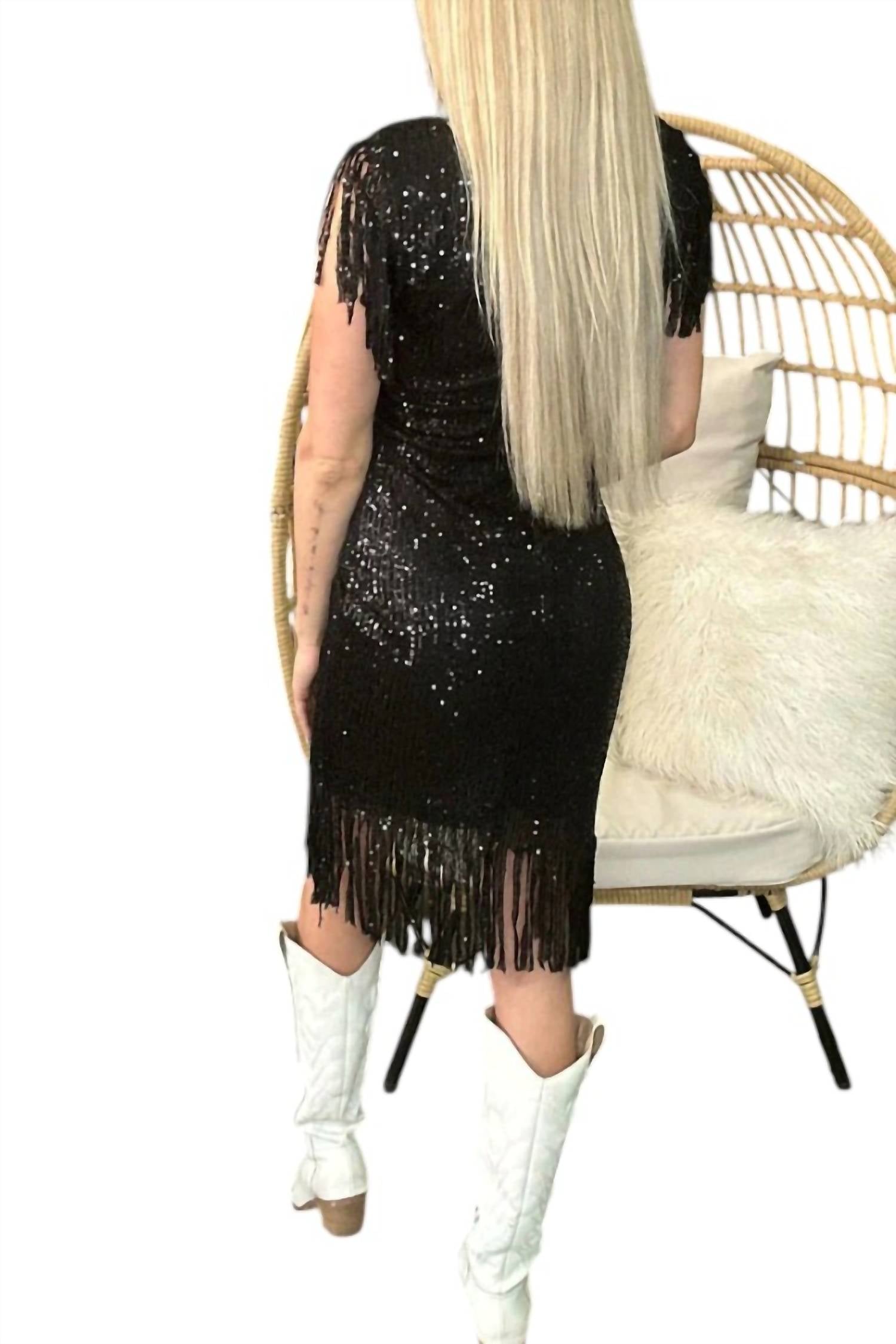 Sterling Kreek - Night Life Sequin Mini Dress