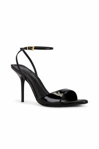 SCHUTZ Women's Elodie Buckle Sandals in black - women's sandal - detail view