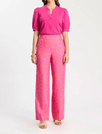 Tyler Boe - Paulina Quarter Placket Tee