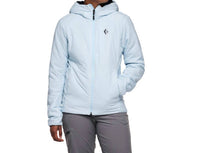 Black Diamond Women's First Stretch Hoody in belay blue - women's top