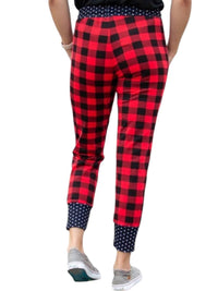 Rogue Society Apparel - Buffalo Plaid and Polka Joggers