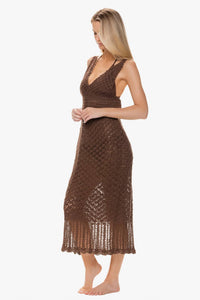 Helen Jon - Claudia Crochet Midi Dress