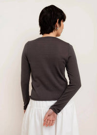 Paper Label - Corinne Crewneck Cardigan
