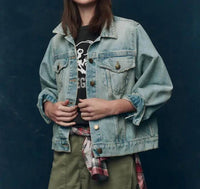 The Great. - Slouchy Jean Jacket