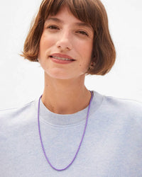 Clare V. - Enamel Barrel Chain Necklace