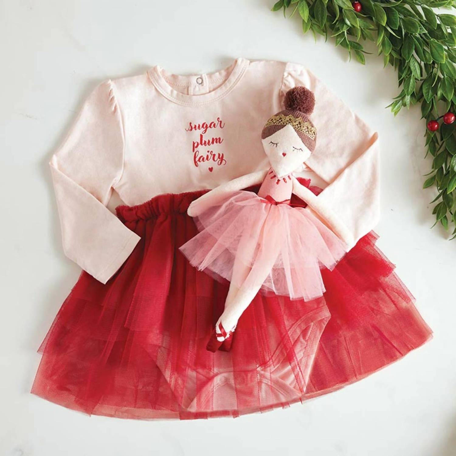 Stephan Baby - Girl's Snapshirt Tutu Dress